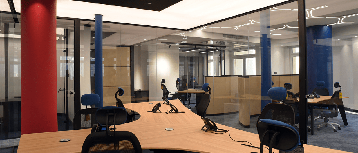 پارتیشن اداری مدرن شیشکس